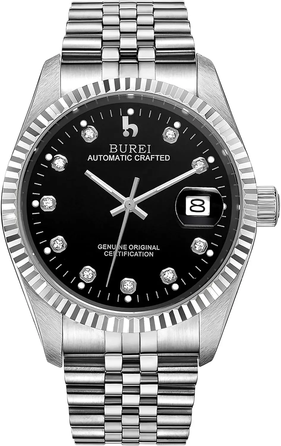 

Men's Automatic Luxury Stainless Steel Waterproof Watch, Ideal Gift for Men