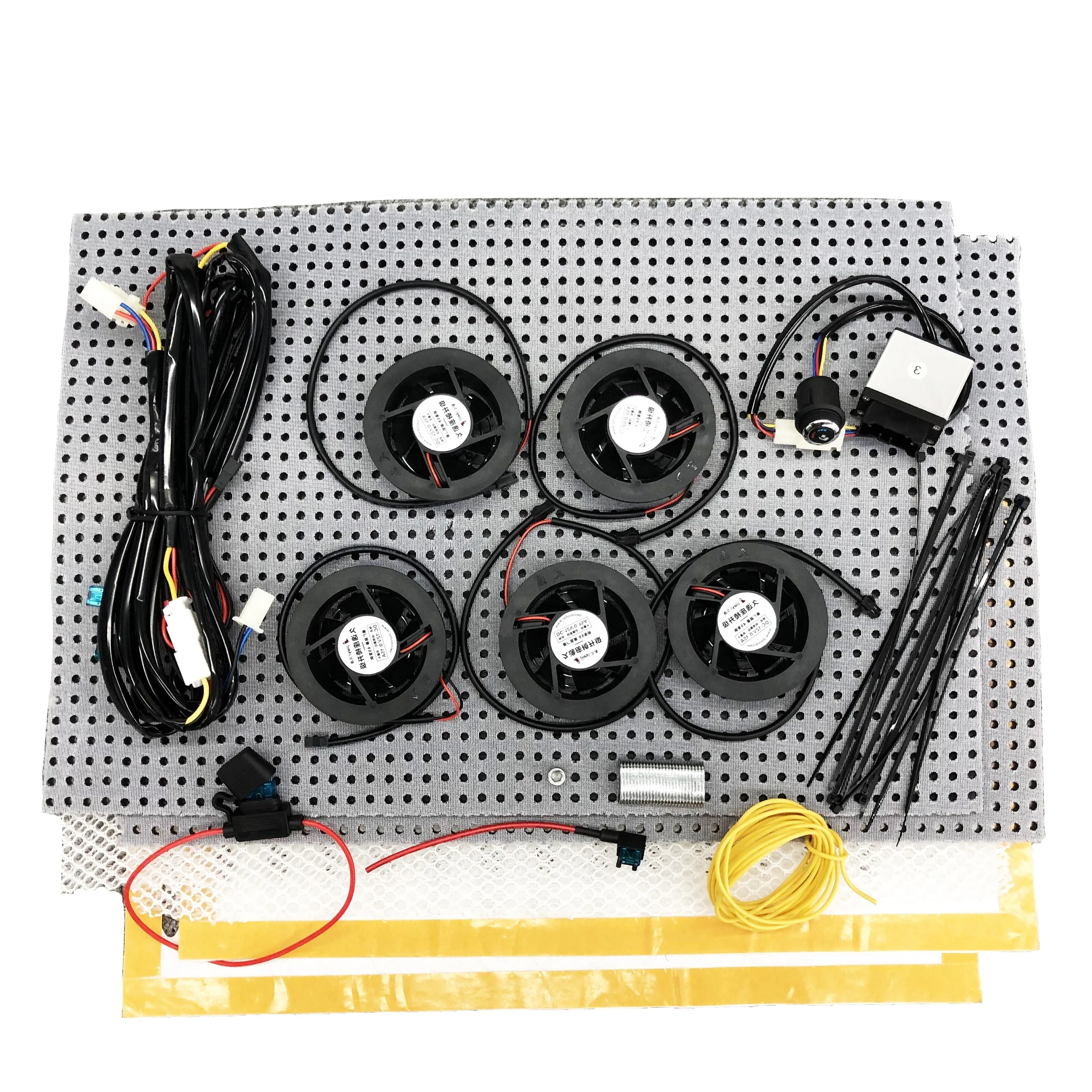 

Аксессуары для вентиляции с подогревом и охлаждением, универсальные встроенные водонепроницаемые аксессуары для салона автомобиля с подогревом для оригинального сиденья