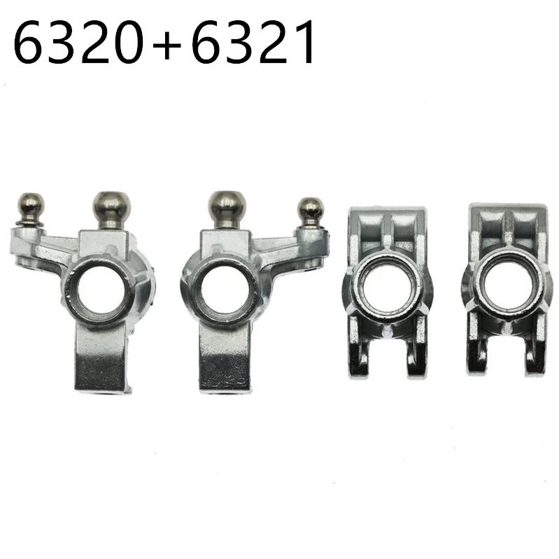 NONE SCY 16101 16102 16103 16201 16101 Pro 16102 Pro Metall-Frontlenkschale und Hinterradnabenträger 1/16 RC-Auto-Upgrade-Teile 3