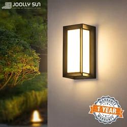 JoollySun Outdoor Wall Lamp Waterproof LED Lighting with Motion Sensor Home Wall Sconces For Balcony Garden Porch Decor Lights