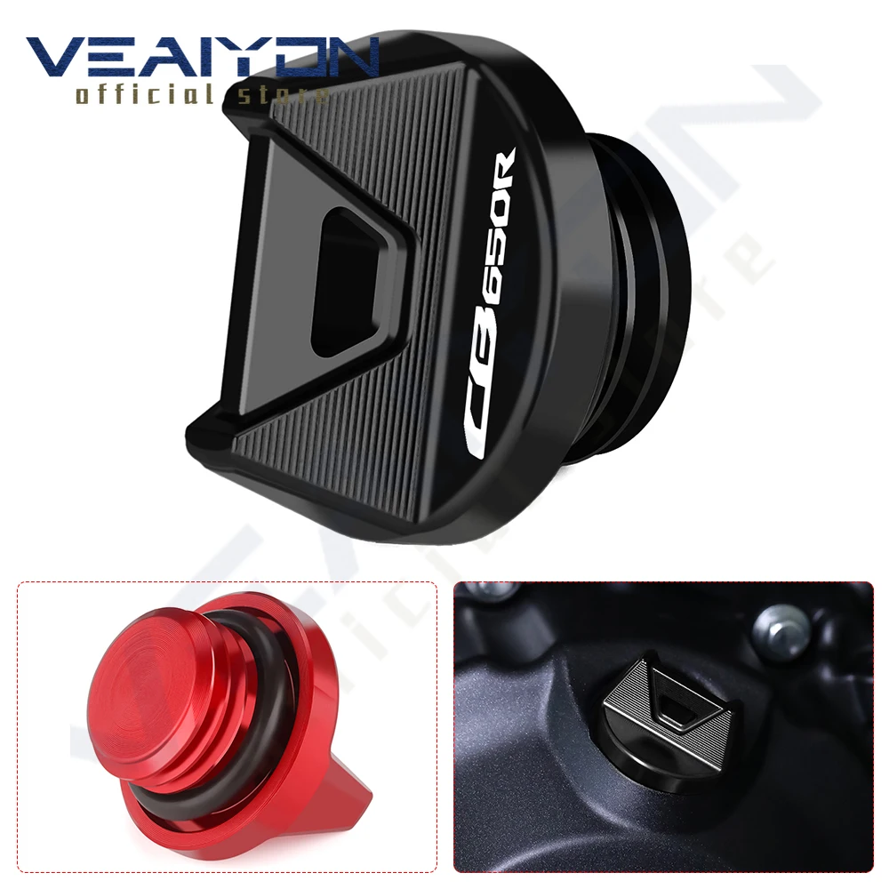 

For CB650R CB 650R CB650 R -2023 2024 All Year Motorcycle Accessories M20*2.5 Engine Oil Cap Plug Filler Nut Cover Cap 2024