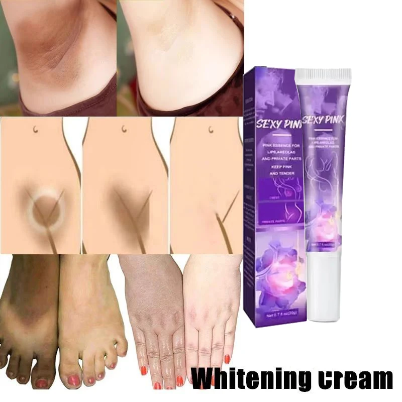 Body Whitening Cream Private Parts Underarm Bleaching Serum Whiten Butt Knee Brighten Inner Thigh Intimate Cream