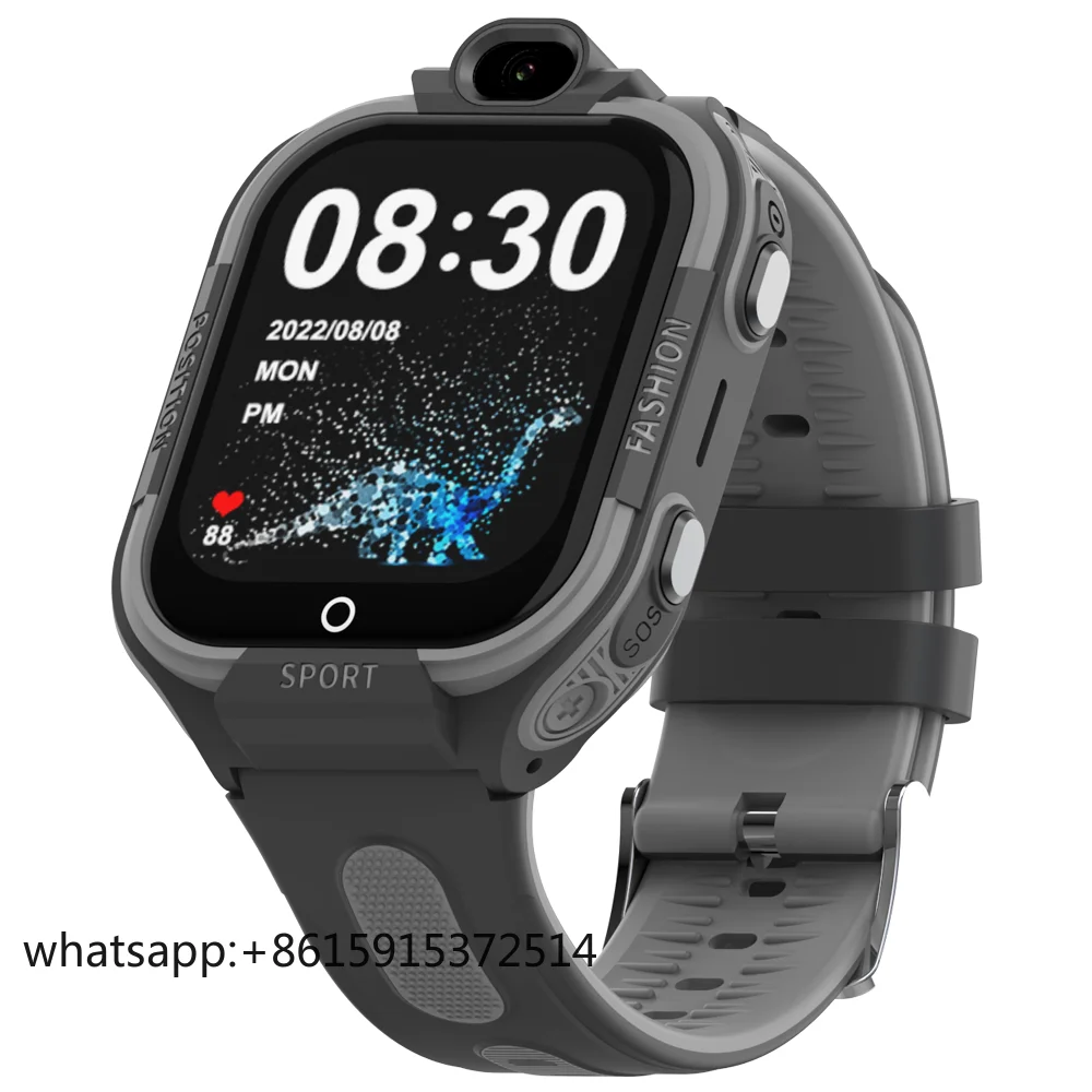 ساعة TLCRETE للأطفال بنظام تحديد المواقع KT35 1 + 8 جيجابايت حجم الذاكرة إصدار ESIM متوفر منتج جديد 4G Calling Setracker App Smartwatch #3