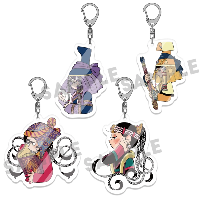 Tenmaku No Jaadugar Sitara Muhammad Kawaii Acrylic Cute Keychain Keyring Hanging