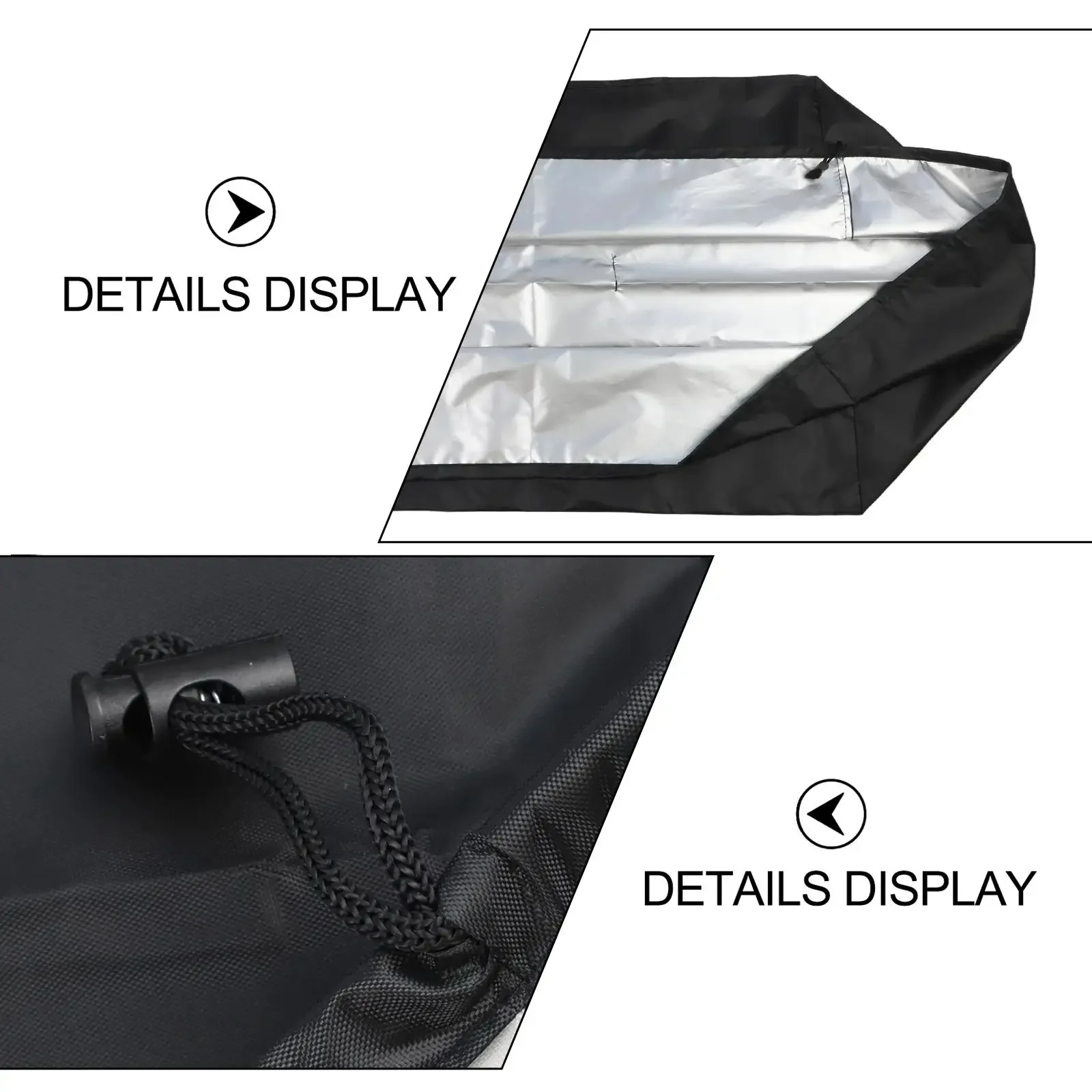 78 X 56 X 36 Cm Robotic Mower Protector Lawnmower Storage Cover All-Weather Protection Snug Fit Automatic Mower Compatible