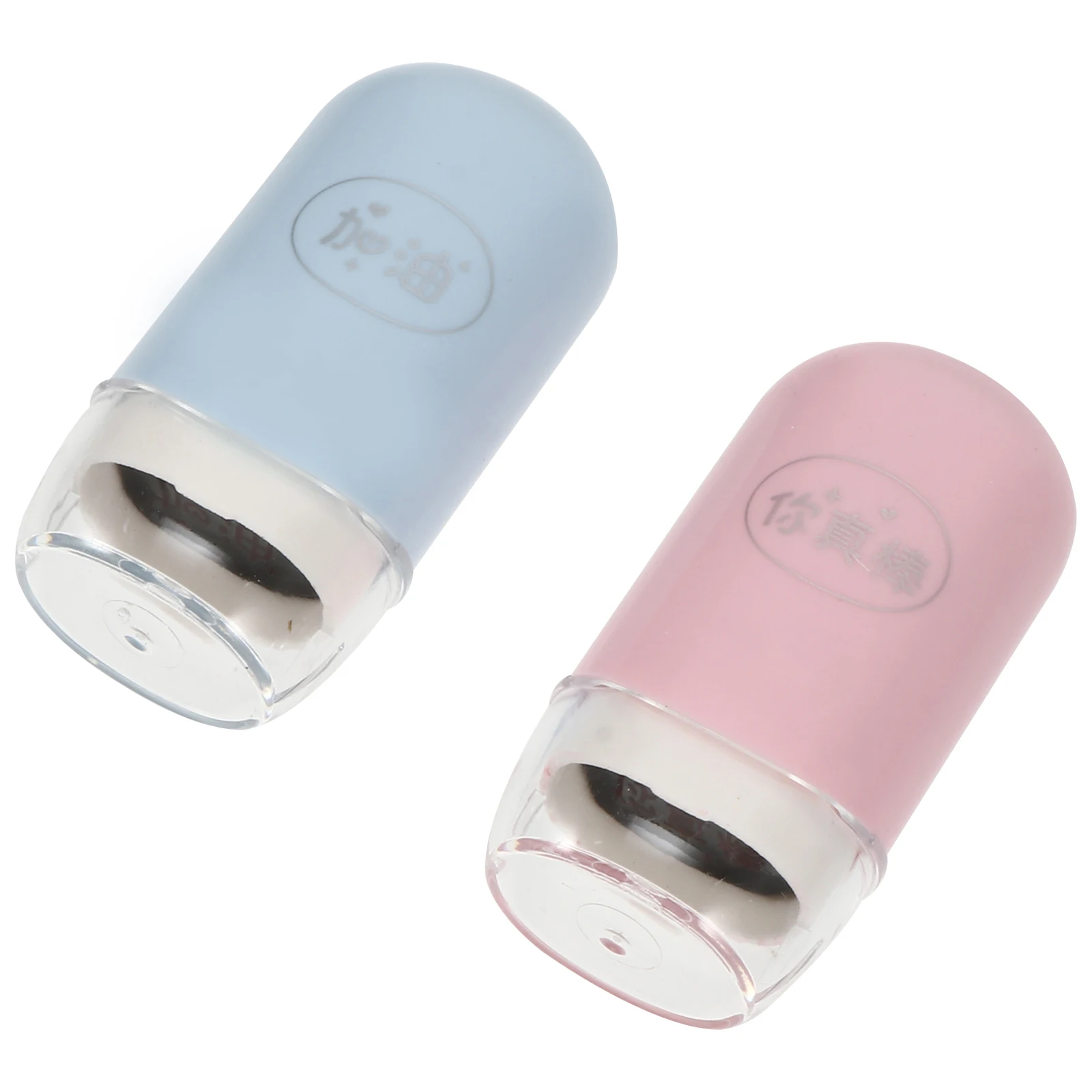 

2Pcs Encouragement Seals Reward Stamps School Supplies Kids Prizes Props Plastic Quality Long Use Beautiful Practical