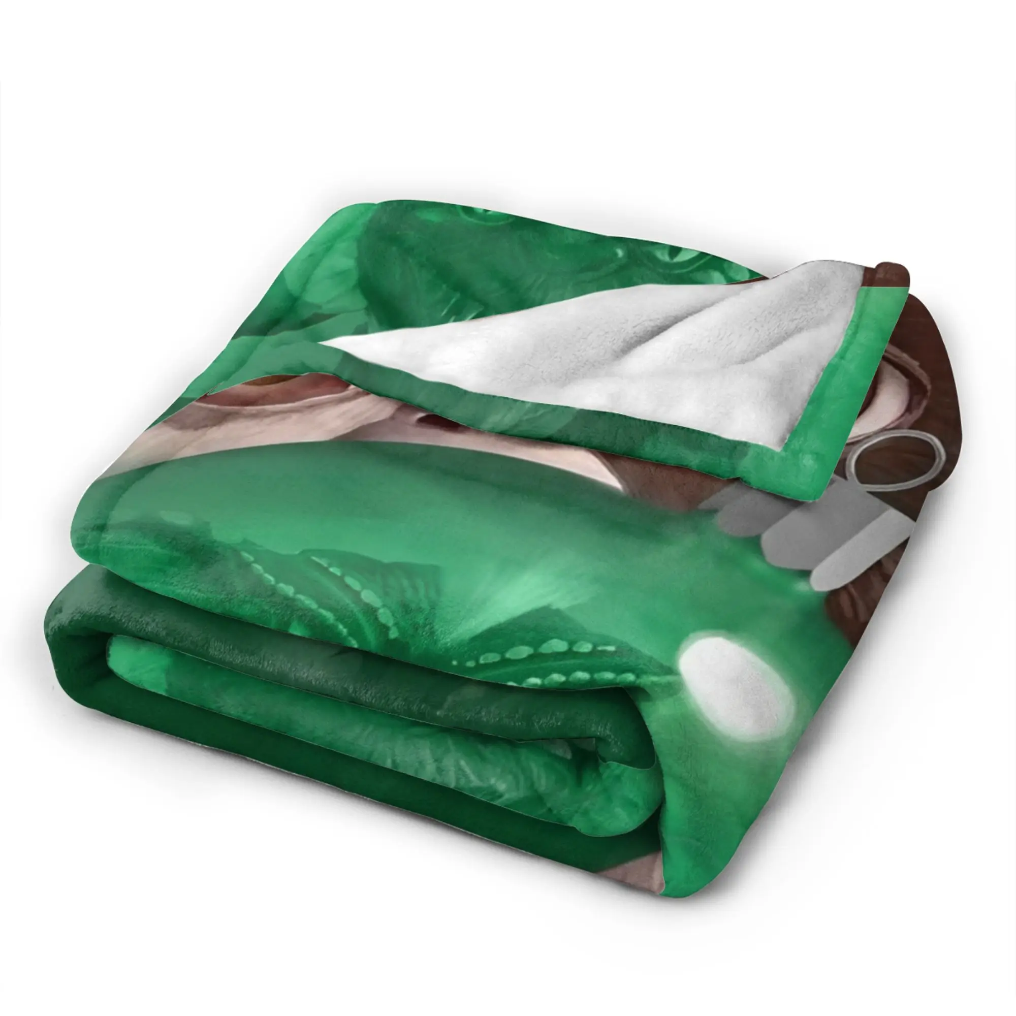 Gizmo Mogwai Monster Gremlins بطانية نزهة الفانيلا رمي بطانية للأريكة كرسي أريكة سرير تصميم دافئ ناعم جودة المفرش