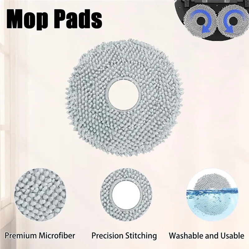 A97g para roborock qrevo s, qrevo pro, qrevo maxv robô aspirador de pó escova lateral principal filtro hepa mop pano sacos poeira peças