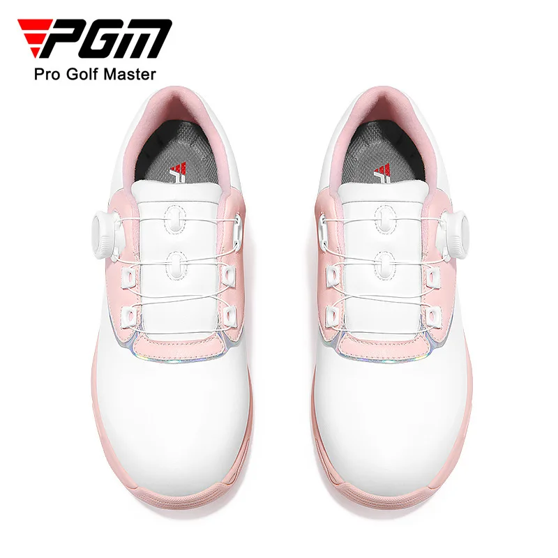 PGM zapatos de Golf para mujer, zapatillas deportivas informales para mujer, cordones rápidos, microfibra, impermeables, antideslizantes, XZ297/XZ298, venta al por mayor