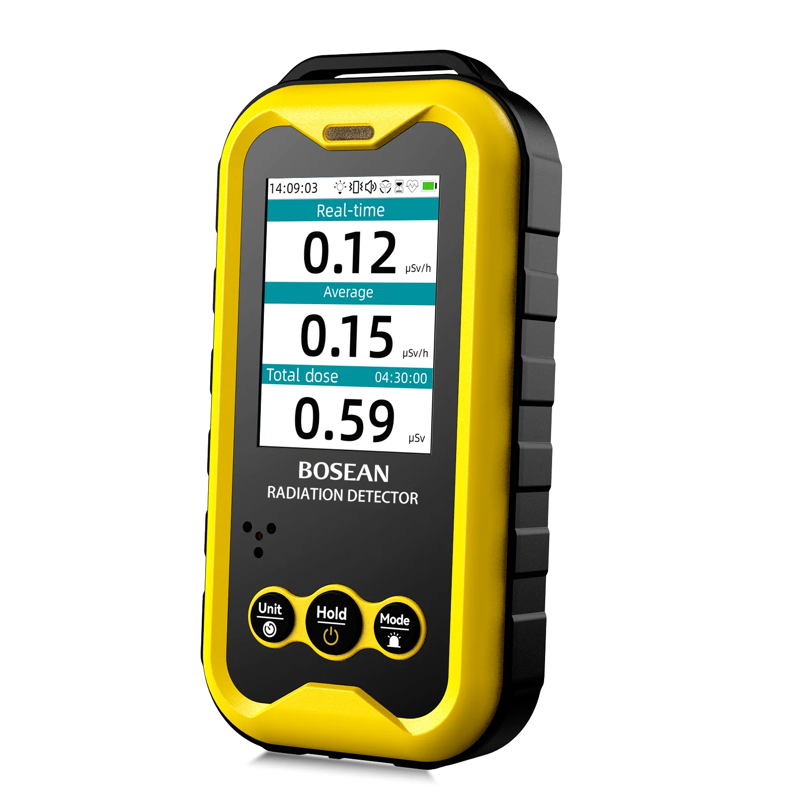 Nuclear radiation detector - professional ionizing radiation dose alarm gadget - Becquerel counter