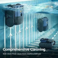 home.Cordless Pool Vacuum Robot for Inground Above Ground Pools Smart Navigation Self-Parking 5