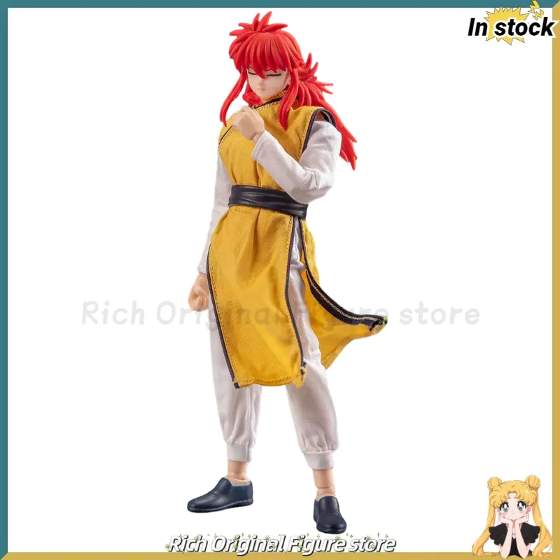 

【В наличии】Оригинальные отличные игрушки GT Dasin, модель YuYu Hakusho 16 см Kurama 2,0, подвижная аниме-фигурка, модель игрушки, украшения