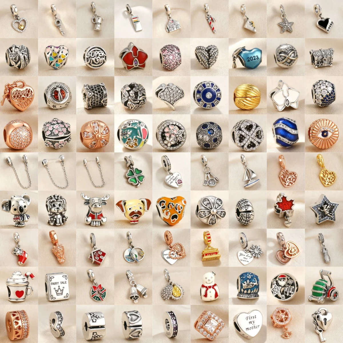 2026 New S925 Silver Book Shoes Maple Lion Enamel Charm Beads Fit for Original Bracelets DIY Women's Boutique Jewelry Gifts
