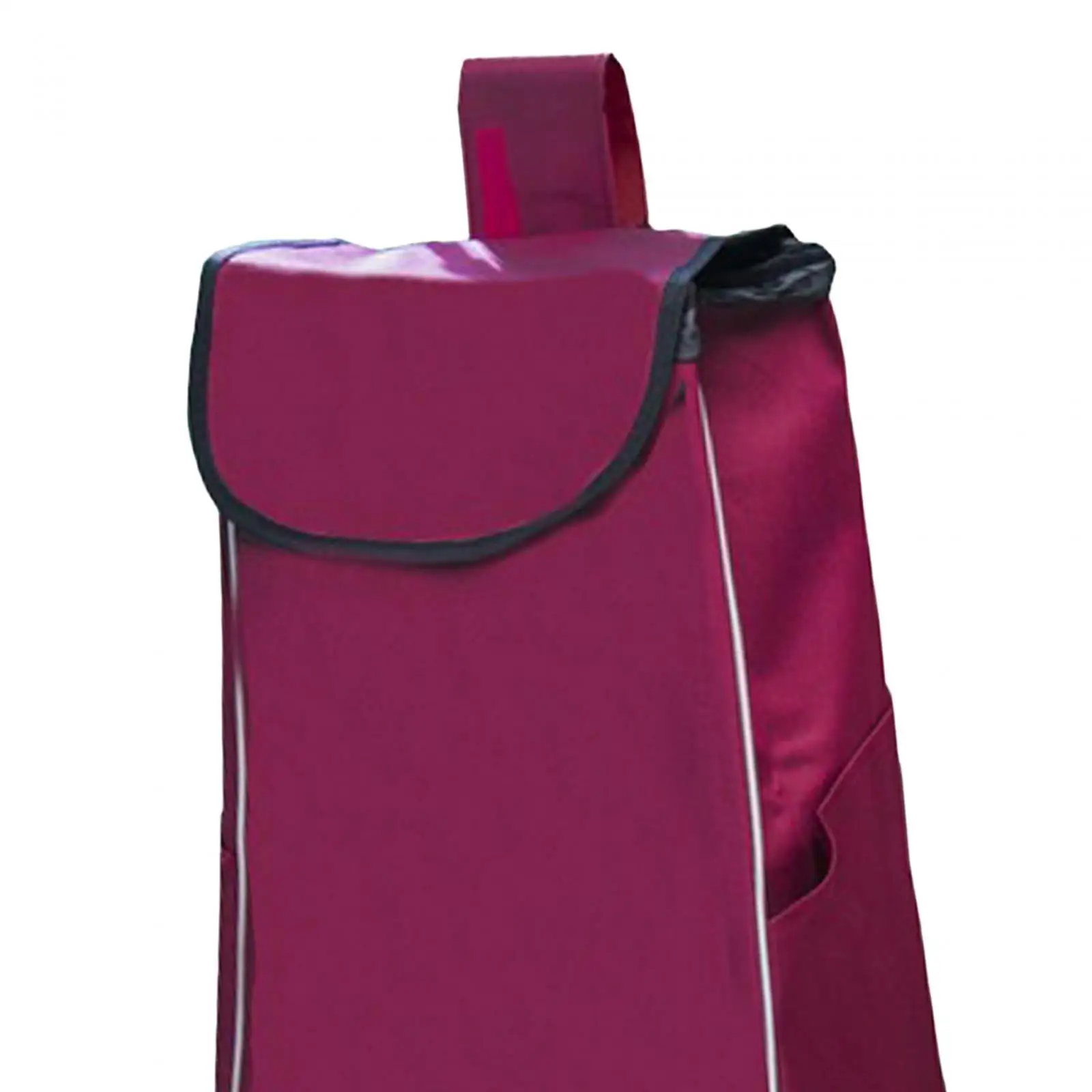 Collapsible Shopping Hand Cart Storage Bag Oxford Cloth Portable Utility Trolley Pouch for Folding Grocery Cart