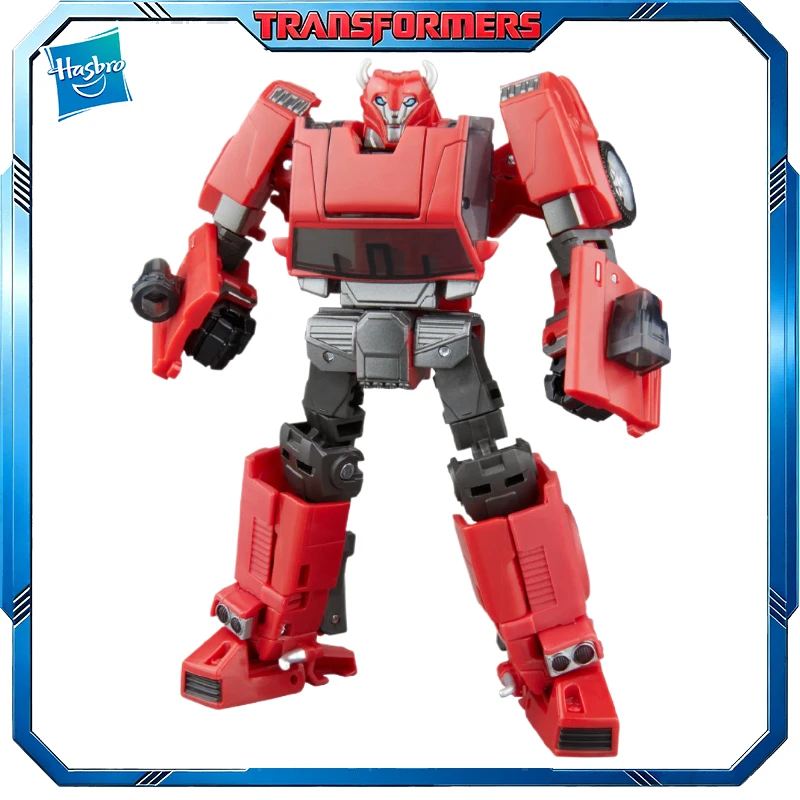 In Stock Hasbro Classic Transformers Toy Age Of The Primes Deluxe Class Cliffjumper Action Figures Robot Toy Collectibles Hobbie - view 2