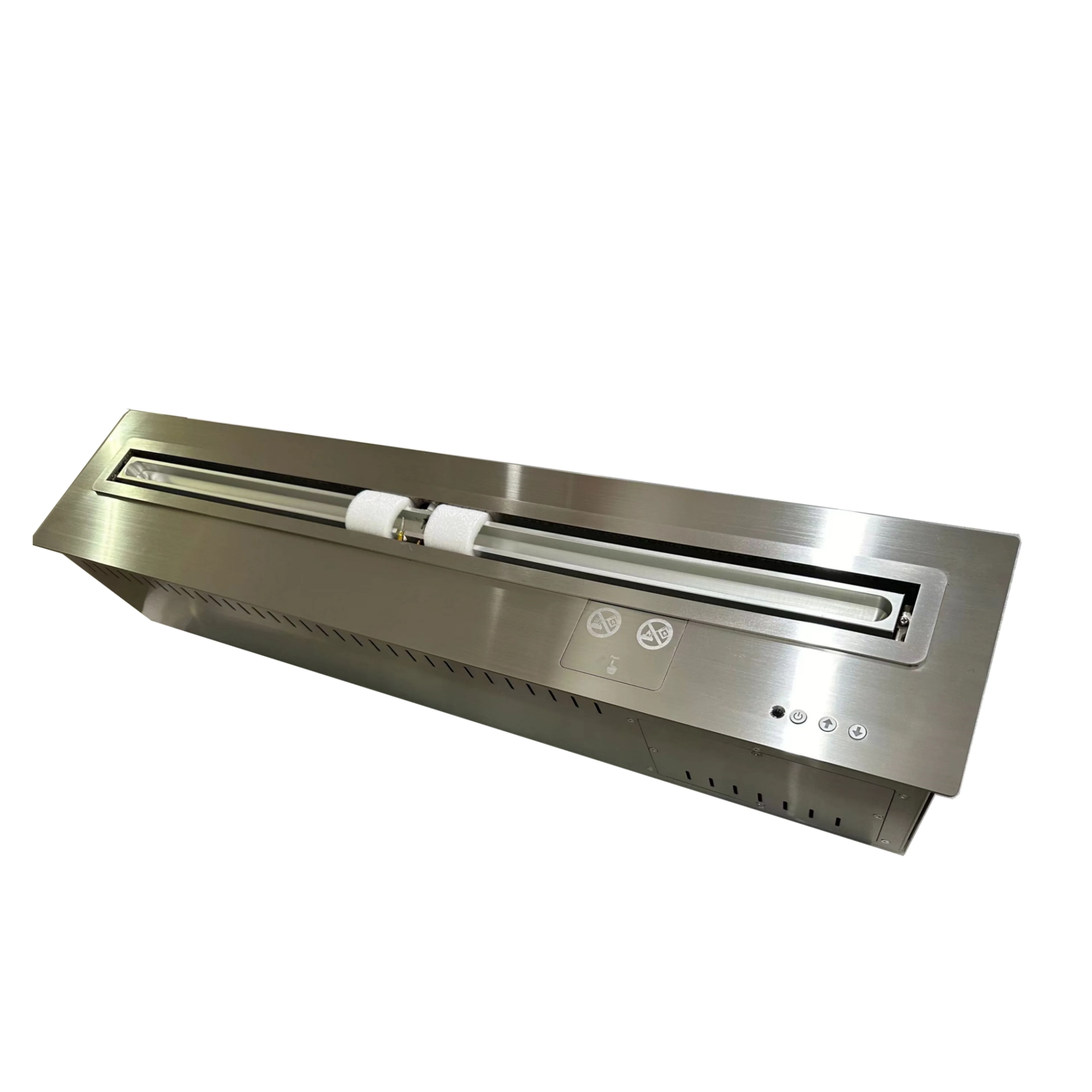 Bio-Ethanol Fireplace, 3mm Stainless Steel Vent-Free Stove, Freestanding Biofuel Heater, Premium Quality Indoor Decor