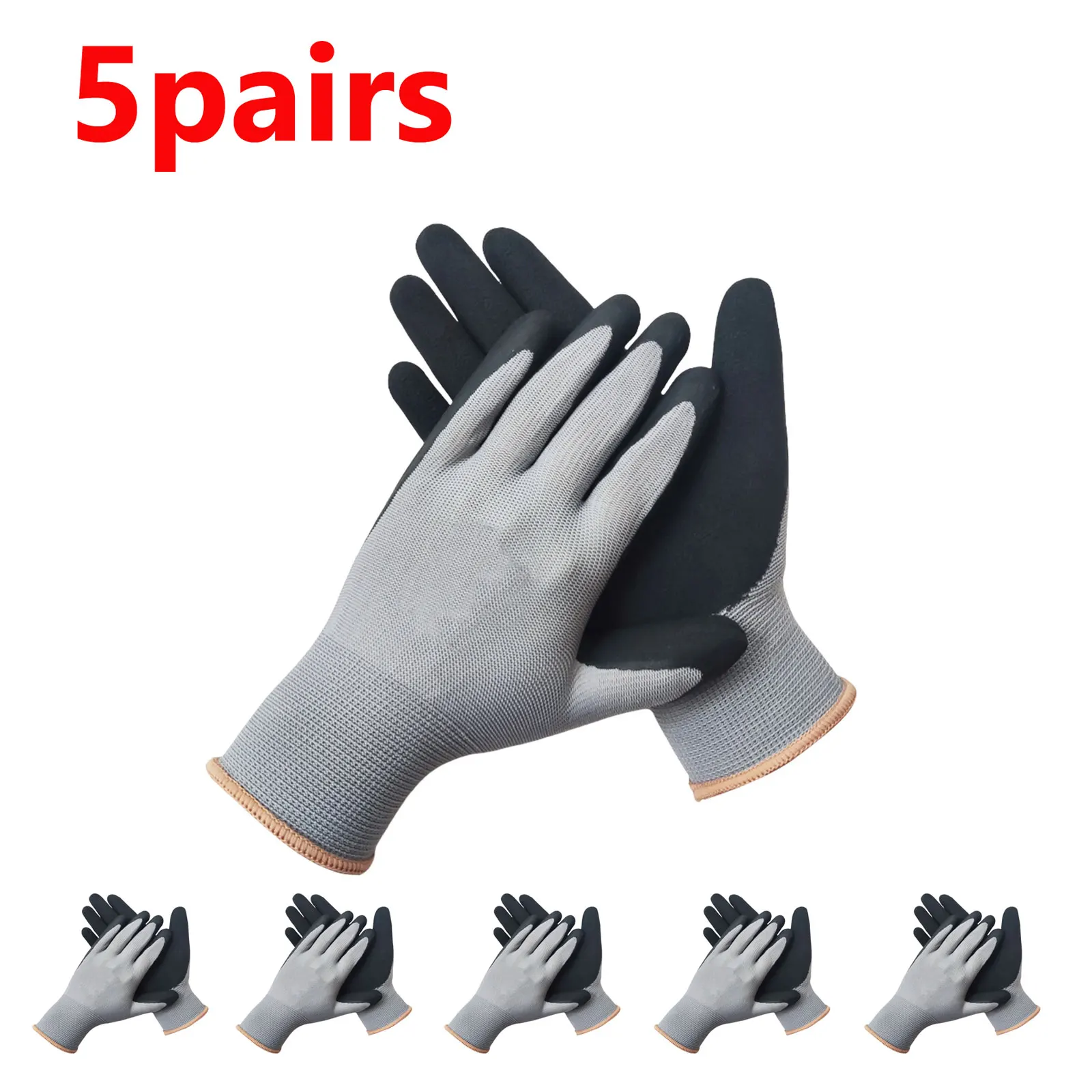 

Work Gloves Oil And Gas NJ506 High Flex Safety Glove Nitrile Foam Gardening Glove Maxi Abrasion Resistant