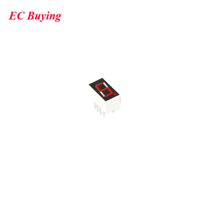 5-10pcs 0.36 Inch Digital Tube LED Display 1Bit 2Bit 3Bit 4Bit Clock 0.36'' Common Anode Cathode 7 Segment Red White Blue Green
