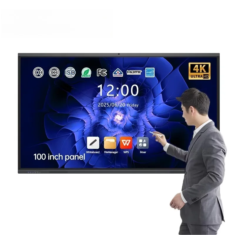 

INGSCREEN 65 Inch Touch-screen Multimedia Teaching and Conference Multimedia Smart for School Interactive Panel