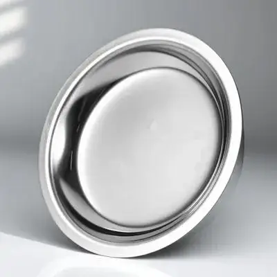 

Stainless Steel Tea Bag Saucer Round Decorative Tea Cup Plate Metal Coaster for Home Hotel Restaurant Coffee Accessories