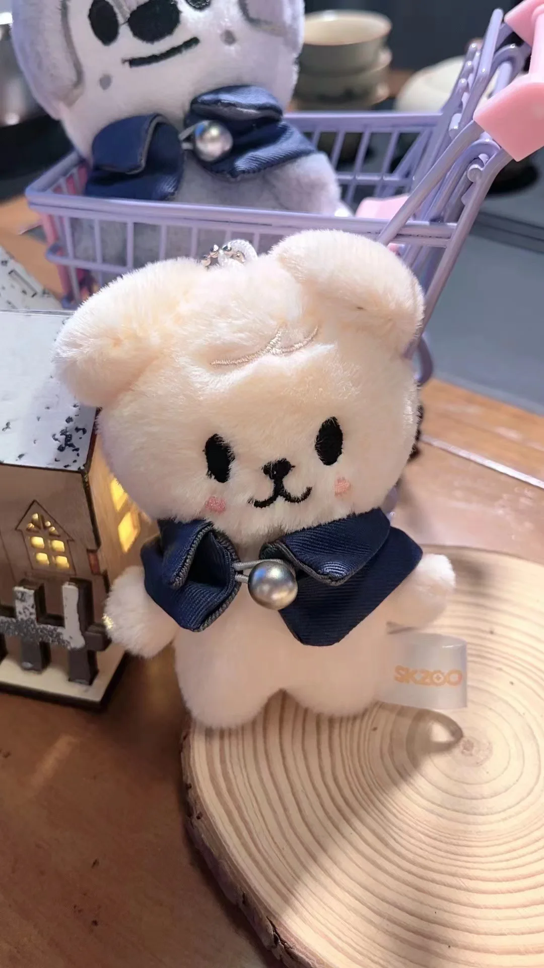 Strayt – jouet en peluche Animal mignon pour enfants, cadeau de noël, pendentif de poupée en peluche SKZOO, décoration personnalisée pour sac à dos, décoration suspendue