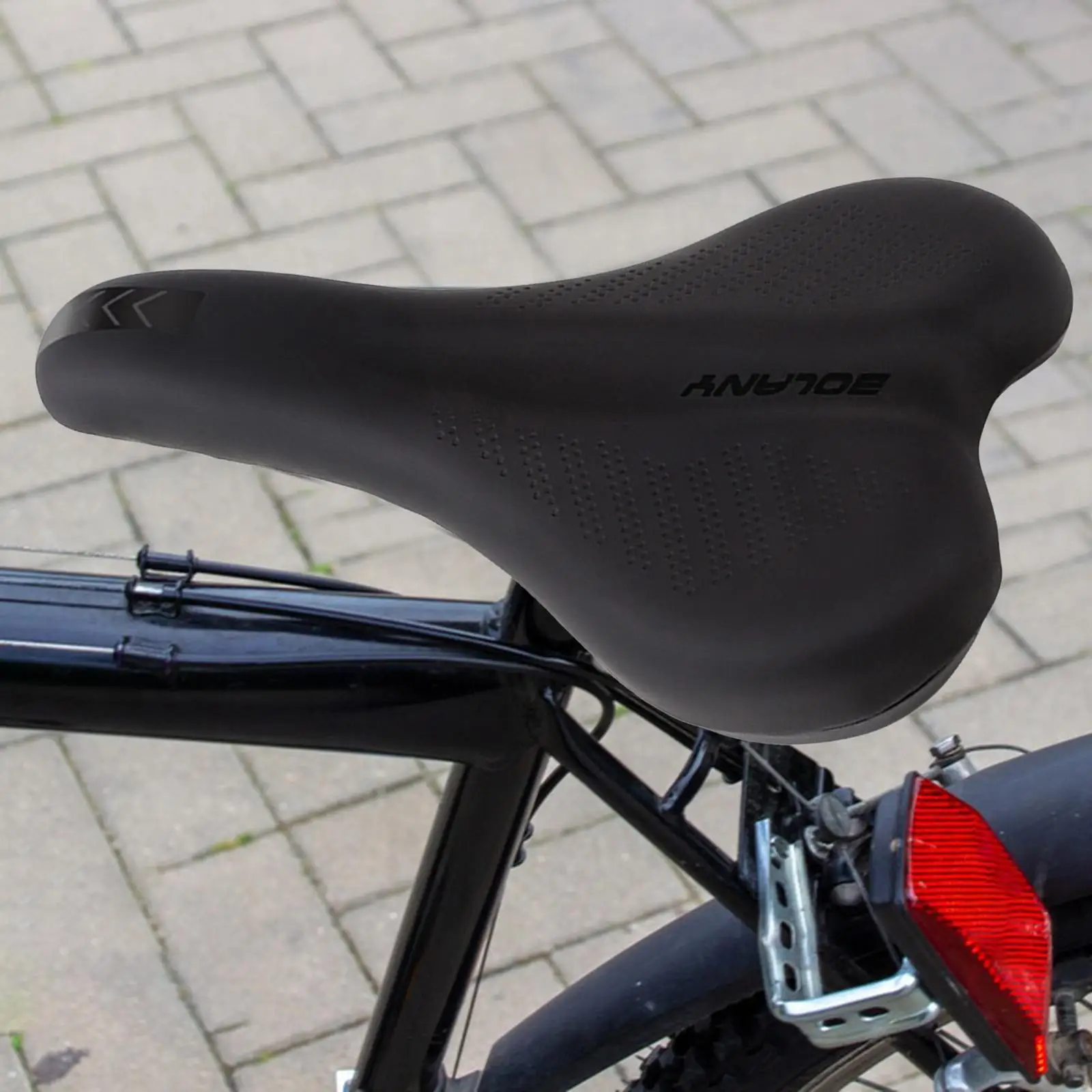

Bicycle Saddle Outdoor Riding Comfort Seat Shock Absorbing Sponge Padded Ergonomic Bike Cushion for Adults