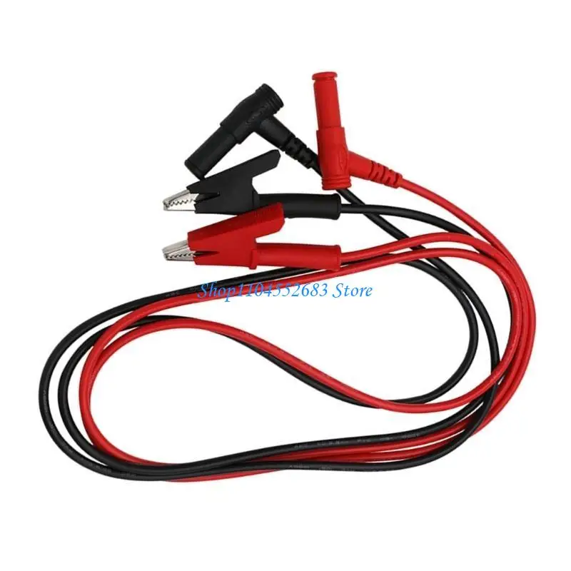 

Y6GD Banana Plug Multimeter Test Leads Alligators Clips Wire Cable Line Testing Tool