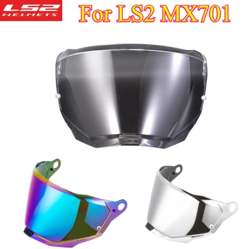 LS2 MX701 EXPLORER C Helmet Original Replacement Visors Extra Shield Lens Motocross Rally Off-road Lente Casco Moto