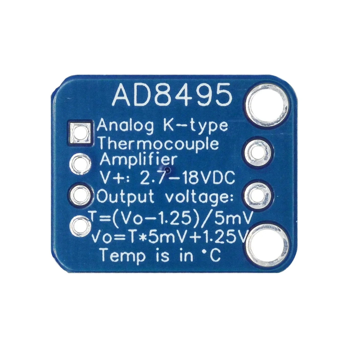 Immagine 3: AD8495 Modulo amplificatore ARMZ Termocoppia accoppiamento termico di precisione Modulo amplificatore di tipo K