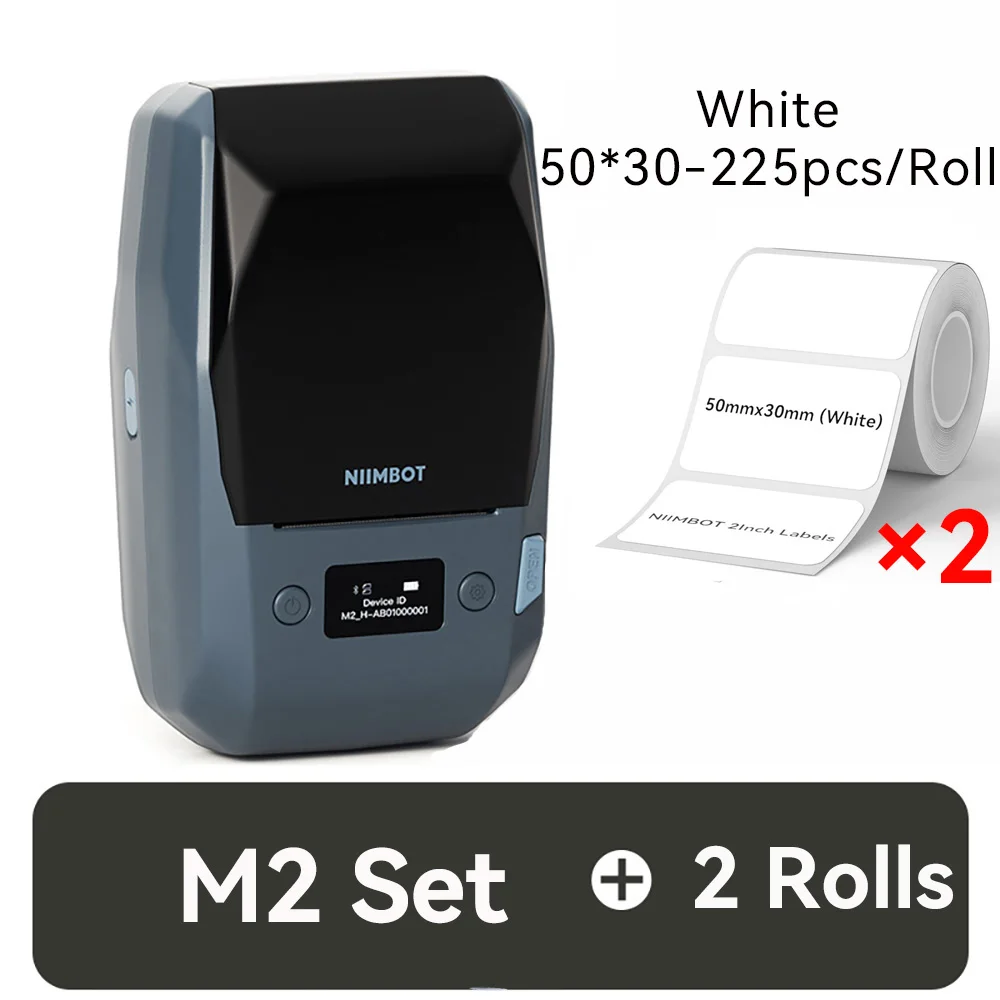 Niimbot N1/M2 thermische transferlabelprinter Kleurenlabelmachine Draadloos doe-het-zelf prijskaartjesticker voor thuiskantoor