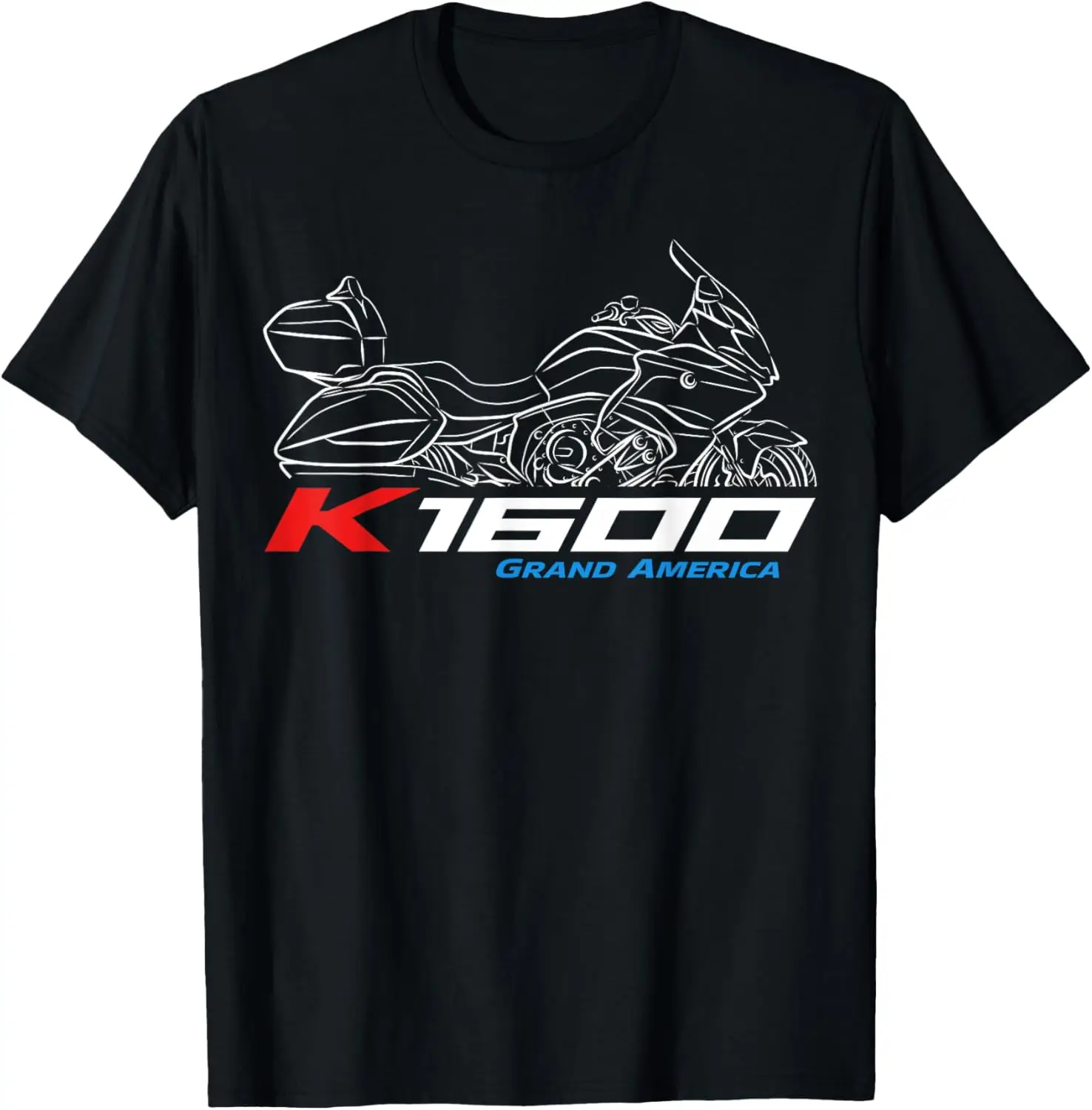 

K1600 Grand America 2018-2023 for Touring Riders, Motorcycle T-Shirt Motorcycle