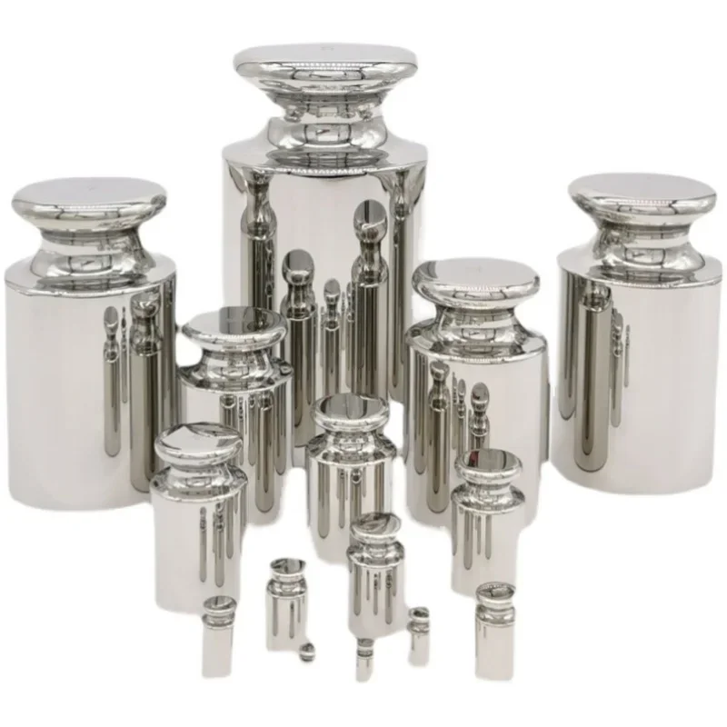 E2 اختبار التوازن الإلكتروني غير المغناطيسي معايرة الوزن الفولاذ المقاوم للصدأ سلسلة الراقية 1 ملغ-1 كجم