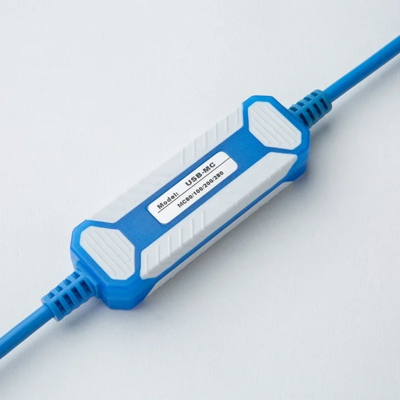 USB-MC Adapter Suitable for Megmeet MC80/100/200/ 280 Series PLC Programming Cable USB To RS232 Download Line USBMC