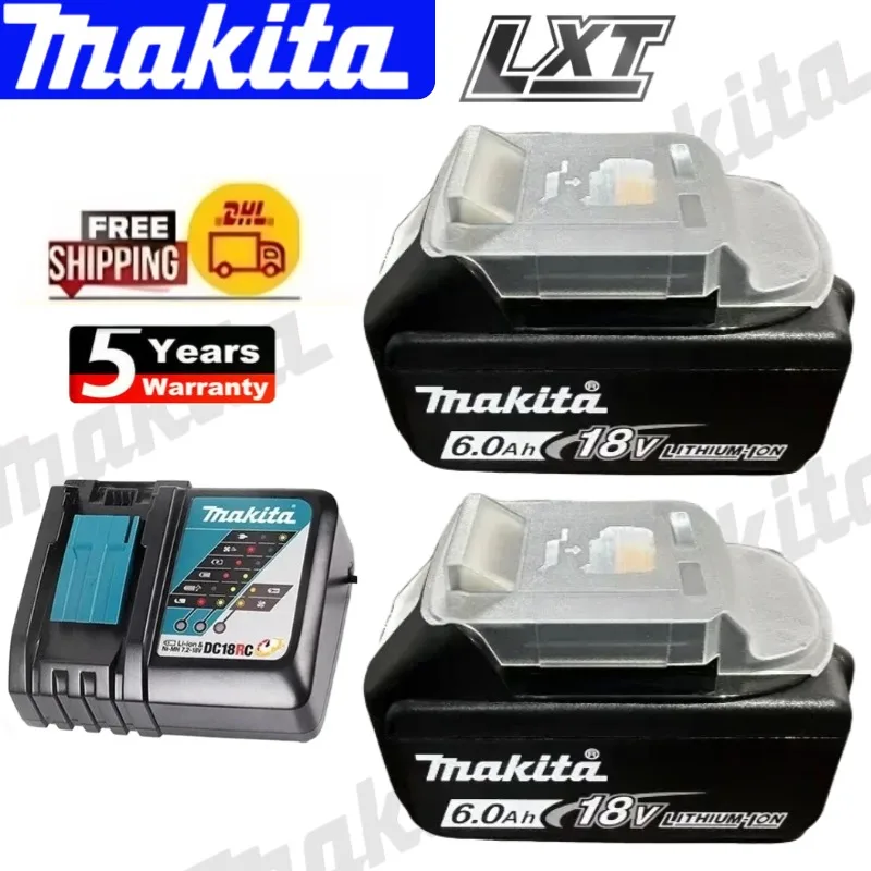 

Works with Makita 18V BATTERY LXT Tools XFD28Z, XRH21Z, XGM17Z, XWT27Z, Consistent Power for Heavy-Duty Applications ⭐
