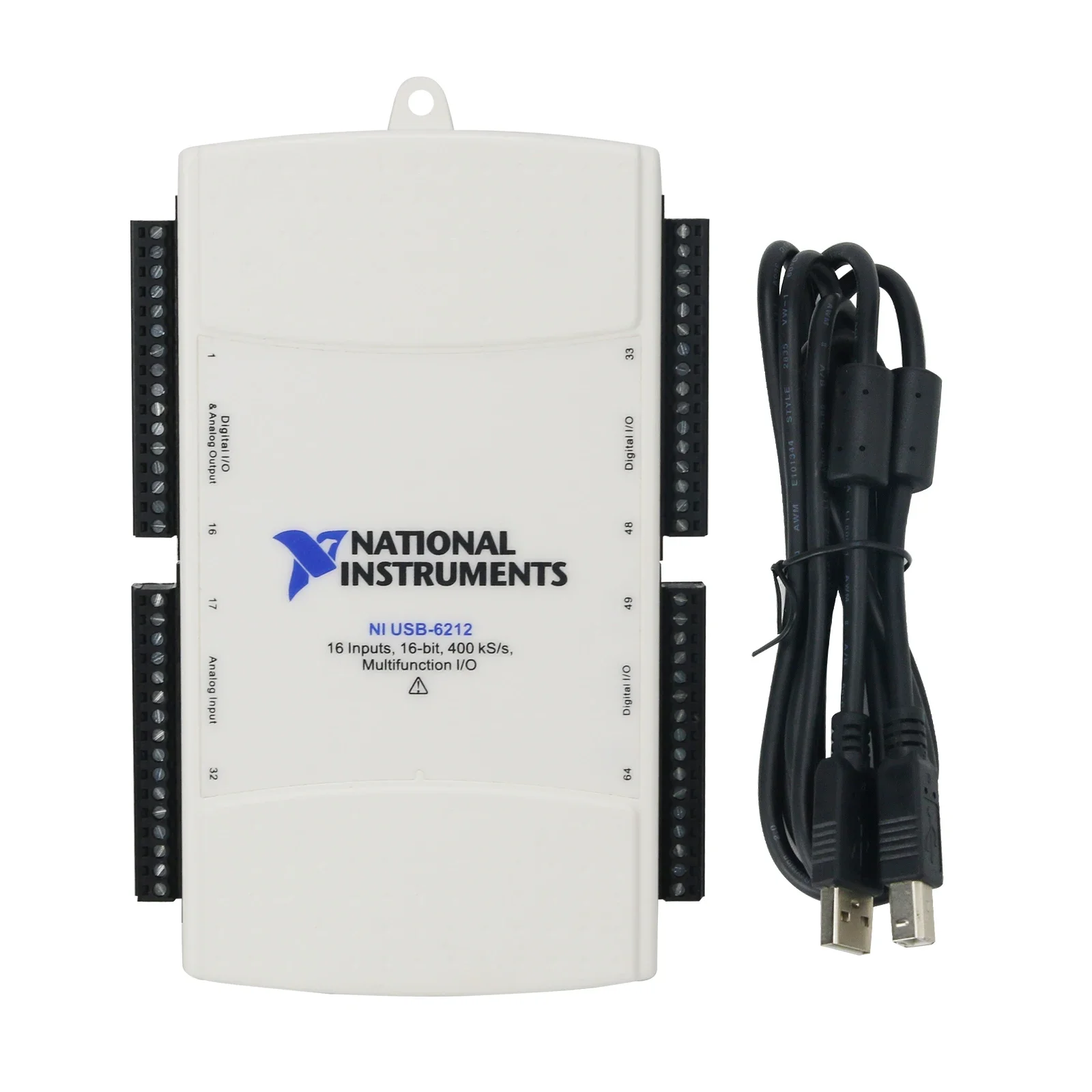 

2026 USB-6212 Data Acquisition Card 16 Inputs 16-Bit 400KS/s DAQ USB 780107-01 Multifunction I/O DAQ for NI