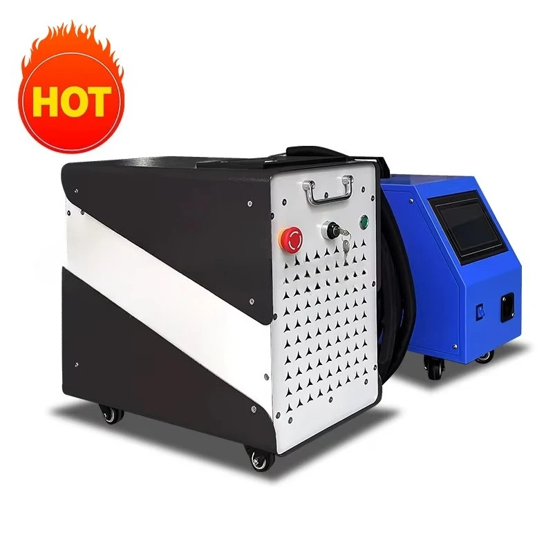 1500W 3-in-1 Mini Handheld Fiber Welder Cleaning Welding & Cutting Machine with Air Cooling Condition New