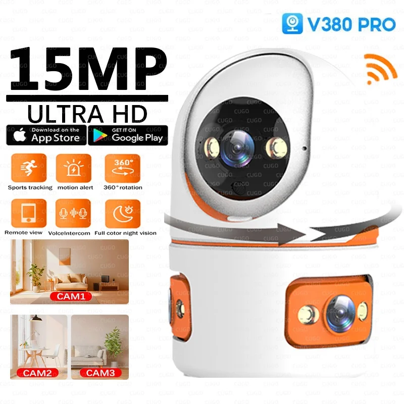 15MP Wifi Camera Th… - image