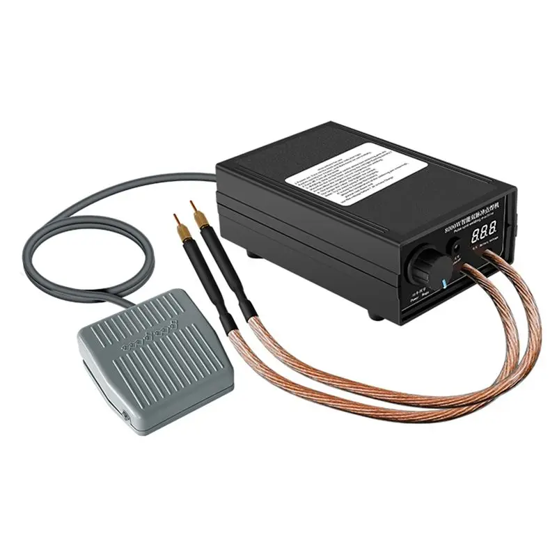 

AT29-8000W High Power Spot Welder Portable Handheld Current Adjustable Welders For 18650 Battery Hand Tool Pedal