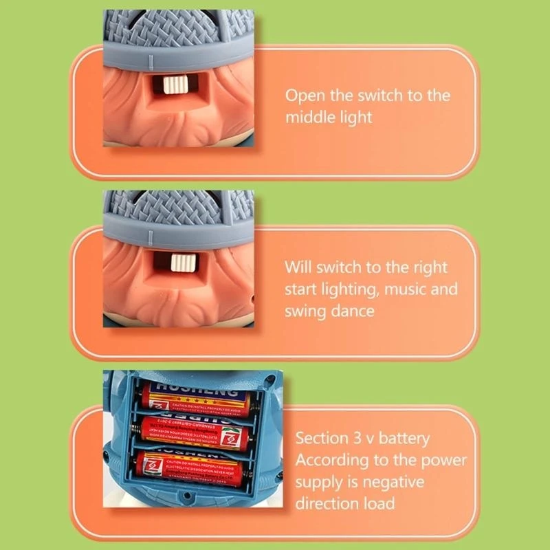 Thú Vị Robot Bé Trai/Bé Gái Đi Bộ Múa Âm Nhạc Vui Chơi Cho Bé Trai Bé Gái Cho Trẻ Chiếu Sáng Điện Tử Thú Cưng 15UB