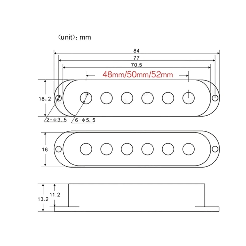  Tone Volumes Control Knobs Switches Tip Electric Guitar Pickup Cover Guitar Part