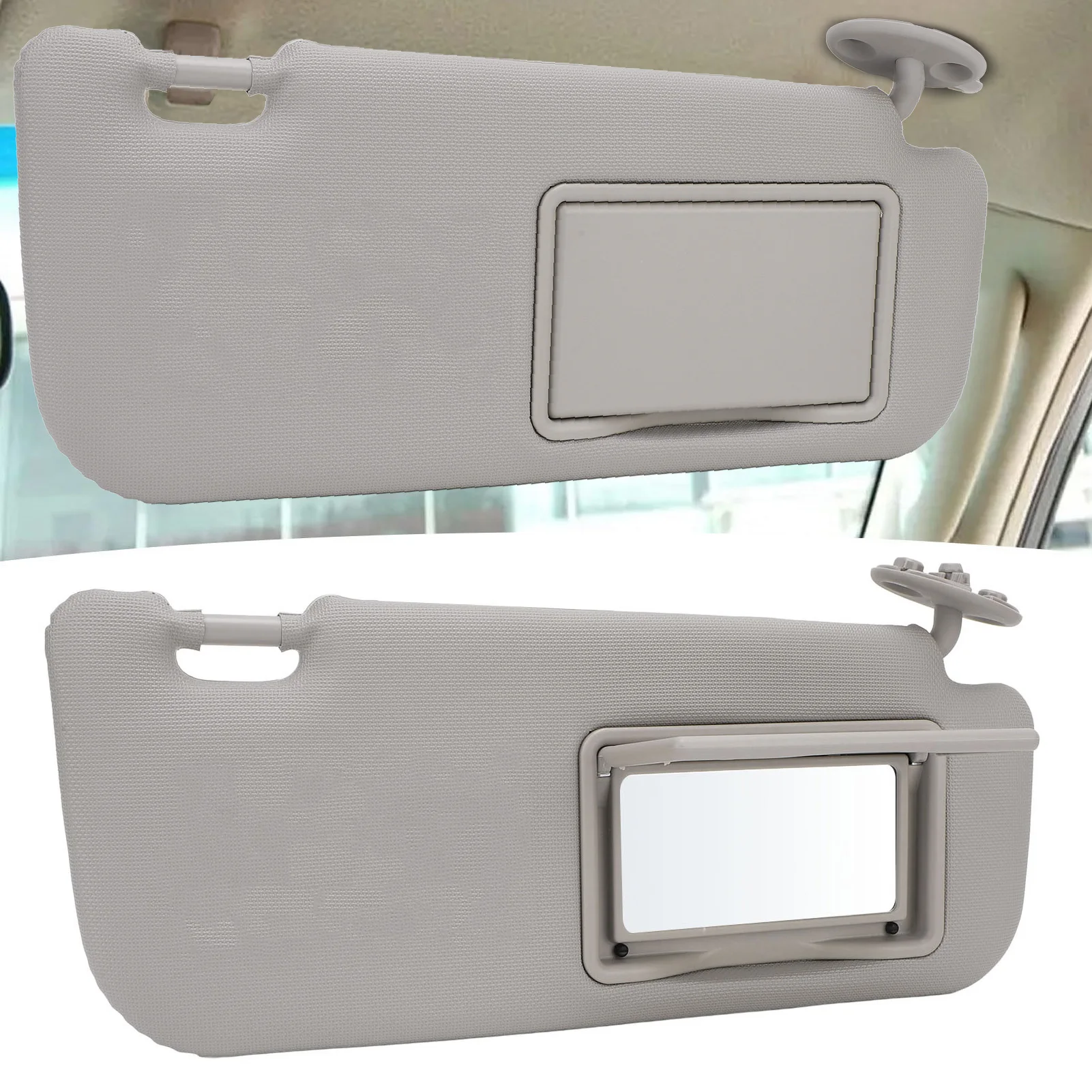 Front Sun Visor Front Right Sun Visor 7431002G40B0 Gray Passenger Side Sun Visor Sunshade Interior Accessories Car Sun Visor