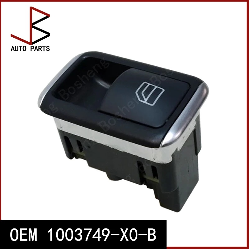 NEW Control Unit Switch for Passenger Power Windows for Tesla Model S 2012-2021 Model X 2015-2021 OEM 1003749-X0-B 1003749X0B