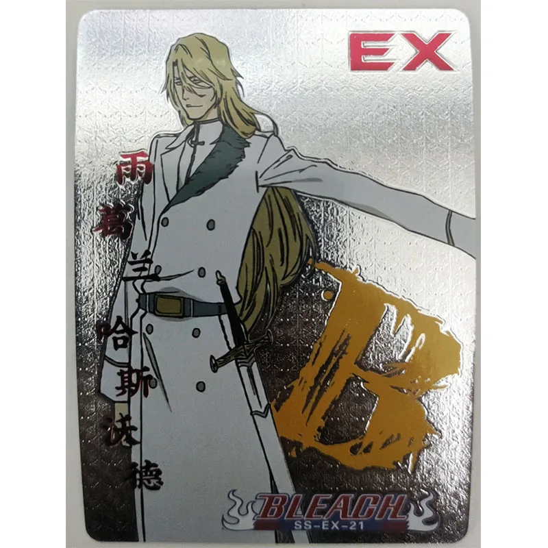 Anime Bleach Bambietta Basterbine Dokugamine Riruka Ex Card Game Collection Rare Cards Children\'s Toys Surprise Birthday Gifts