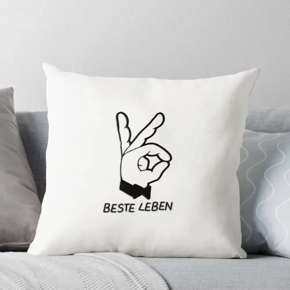 

Beste Leben - Bonez MC (mit Schrift) Throw Pillow Decorative pillowcase Custom Cushion Cushion Cover For Sofa pillow