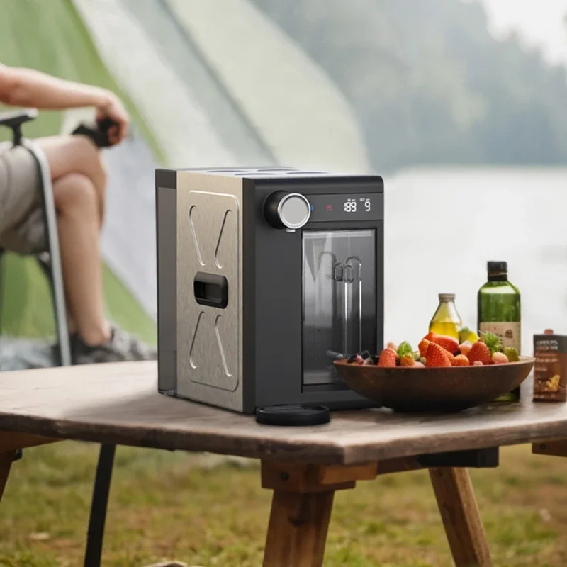 patent instant hot counter-top outdoor camping use ro water purifier RV car use portable water purification machine