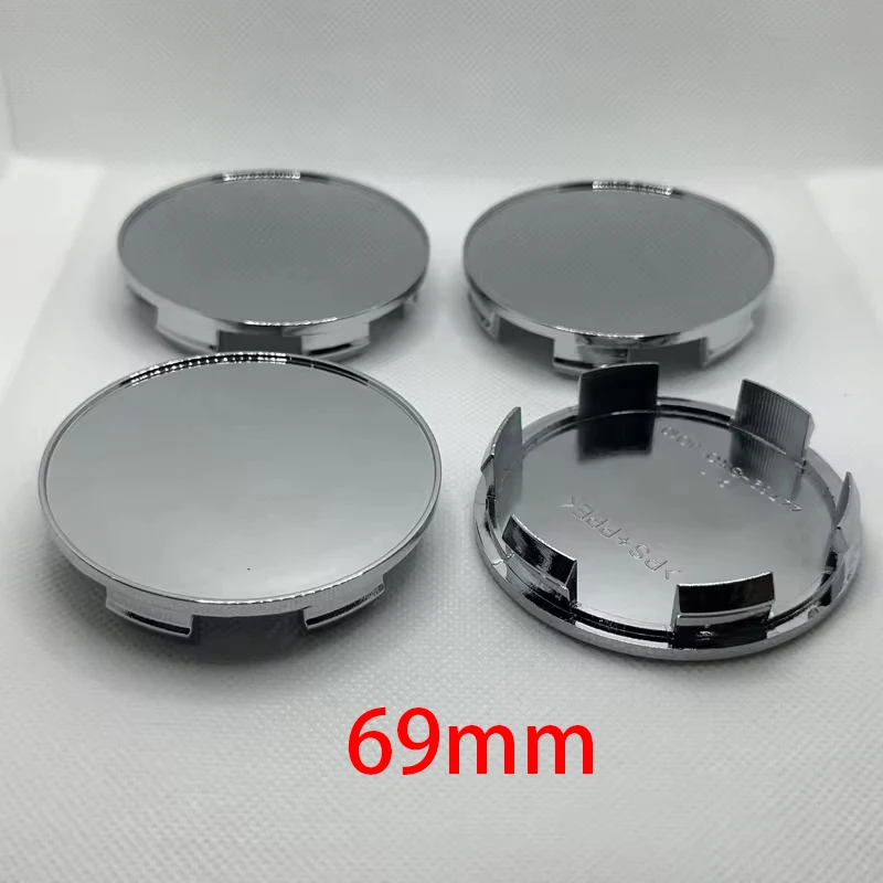 4pcs/Set 69mm Fit 70mm Flat Wheel Hub Cap Rim Hubcap Cover Car Center Caps For Honda Accord City Civic CRV HR-V Car Refit Repair