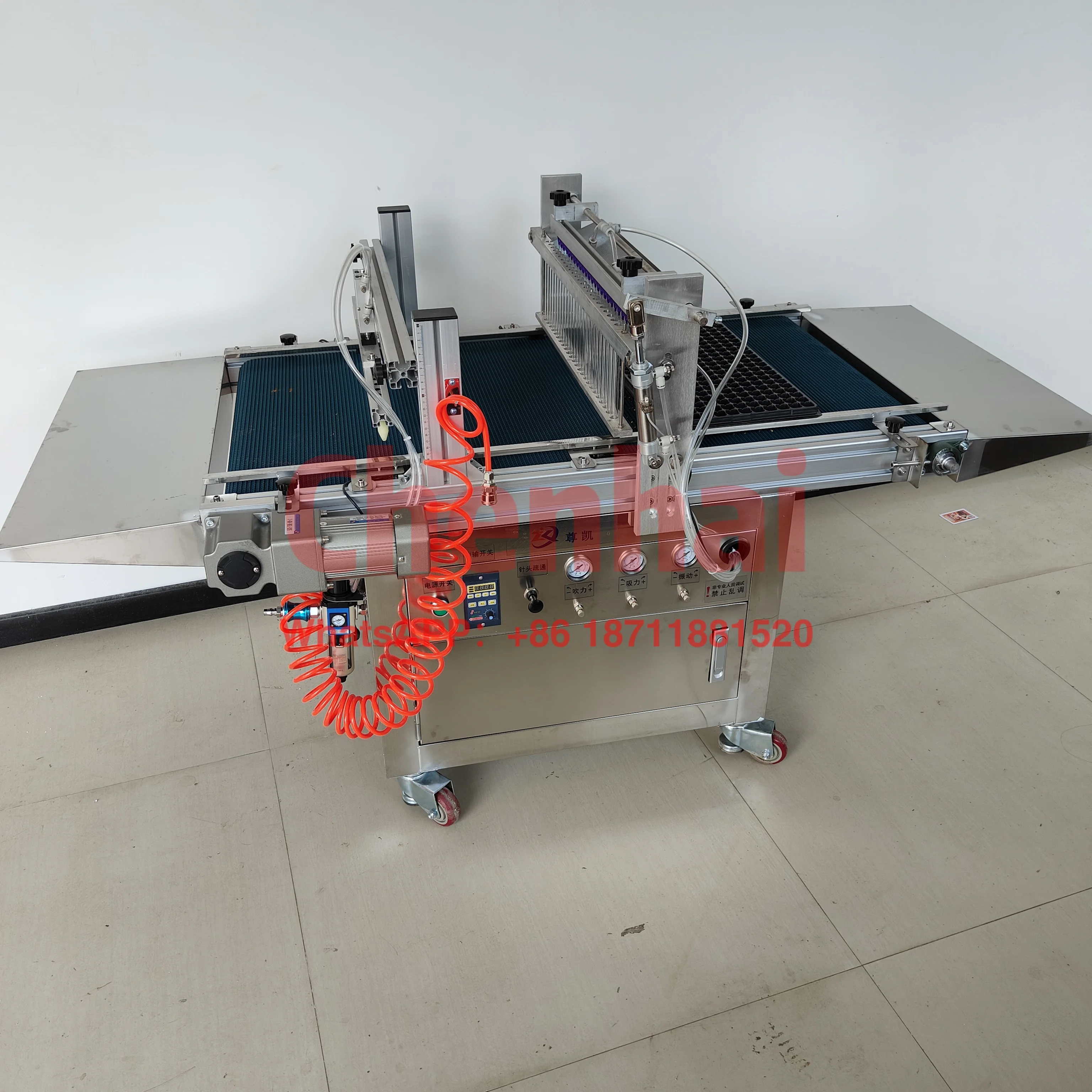 

High Producing Semi-Automatic Seeds Sowing Machine for Seedling Plug Tray Seeder