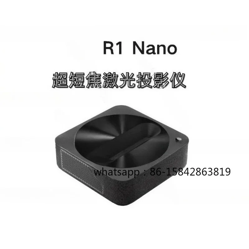 R1nano 95New Ultra Short Focus  Projector with Automatic Keystone Correction Bluetooth Far Field Voice Contro