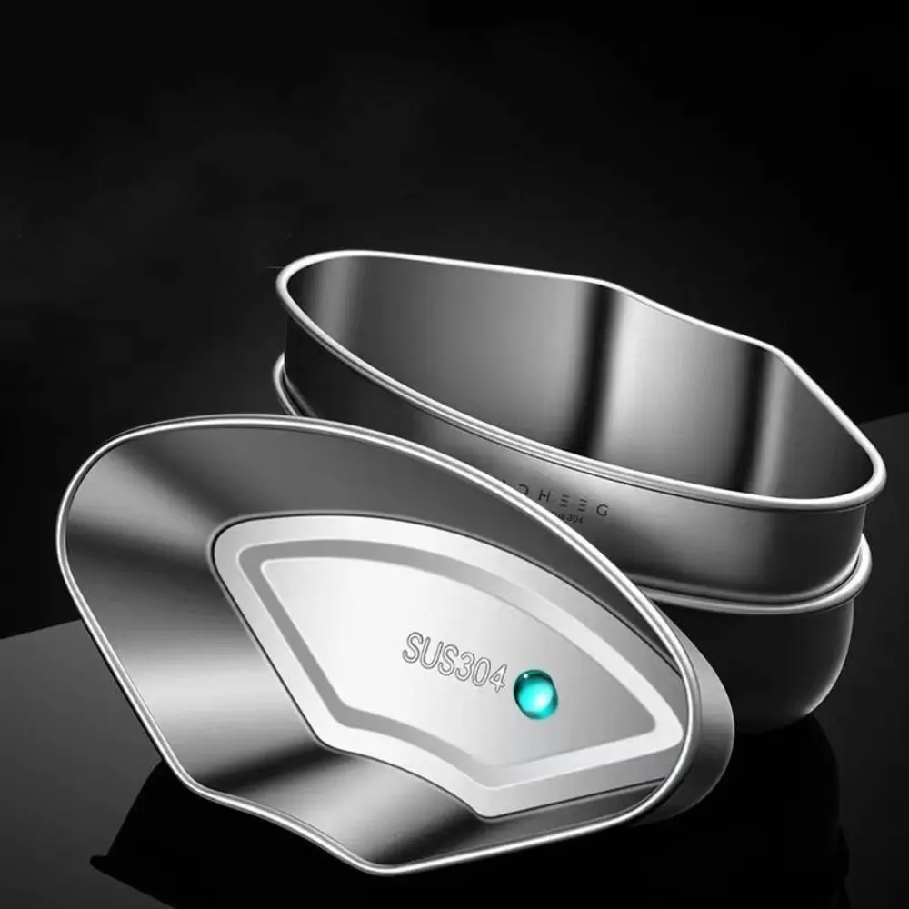 Practical Stainless Steel Rice Cooker Steaming Grid Fan Shaped Divided Steaming Box Steaming Tray Household