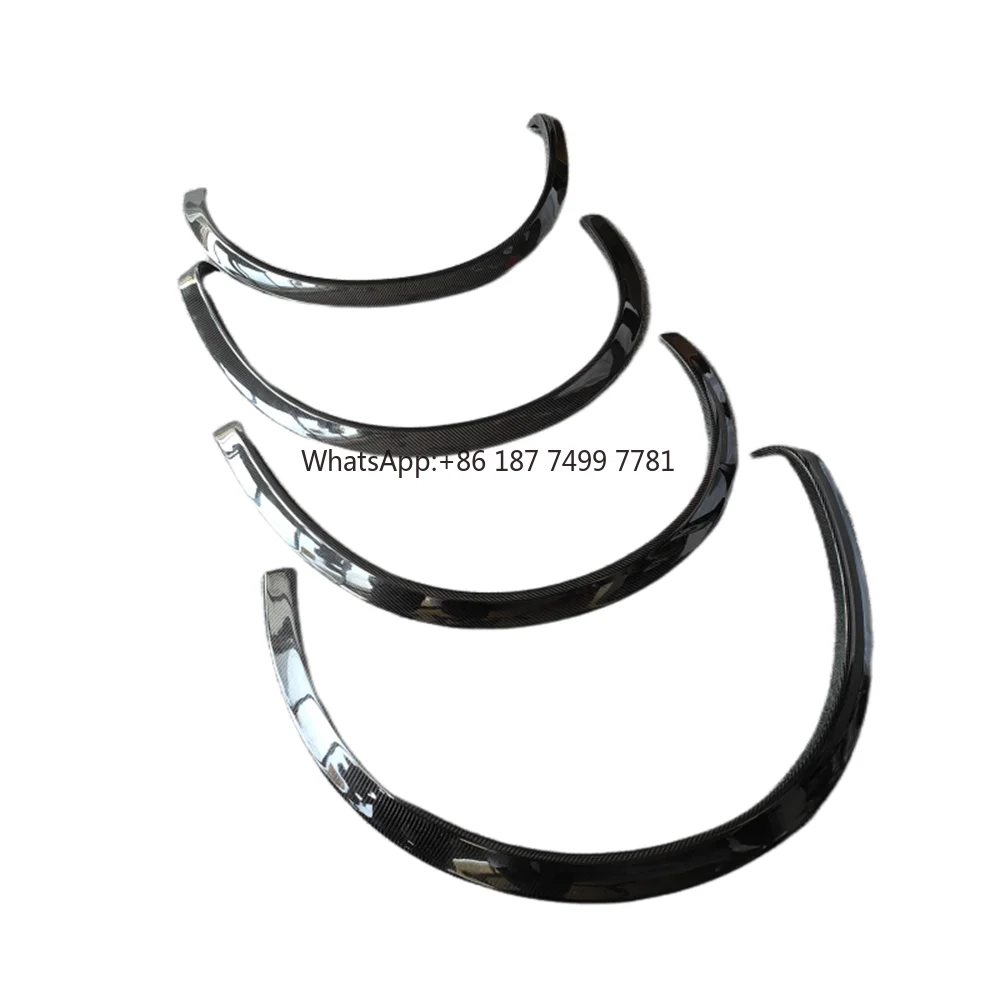 

Used for 2016-2018 . Levante Genuine Carbon Fiber Car Wheel Hub Arch Decoration Lip Corner Shield Body Kit